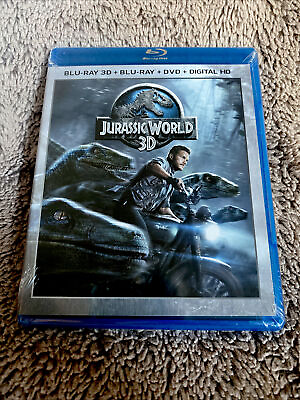 #ad Jurassic World 3D Blu Ray Blu Ray DVD Digital HD New Sealed