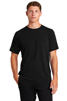 #ad Sport Tek Mens Short Sleeve Ultimate Performance Crew Neck T Shirt ST700