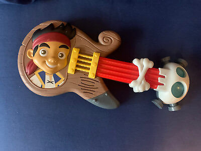 #ad Disney Jr. Jake amp; the Neverland Pirates Rock Guitar Toy Instrument 2012 Lights