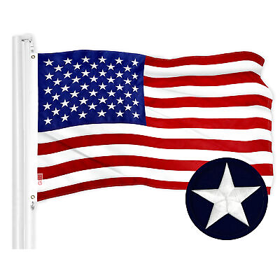 #ad G128 – American Flag US USA 2.5x4 ft Embroidered Stars Sewn Stripes