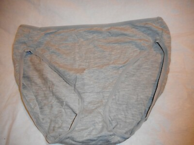 #ad Felina Women Gray Brief Panty Size Large Tagless