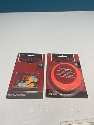 #ad Lot of 2 New Allen products tape amp; pushpins for trail markinghuntingatvhiking
