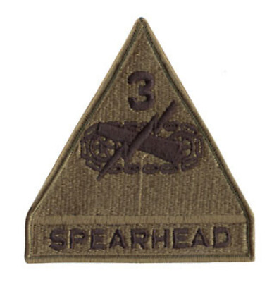 #ad Rothco Spearhead 3rd Armored Patch