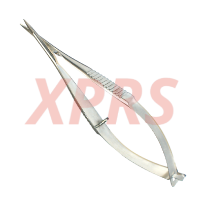 #ad Vannas Capsulotomy Scissors 3.25quot; Angled on Flat 6 mm Blades Sharp Points