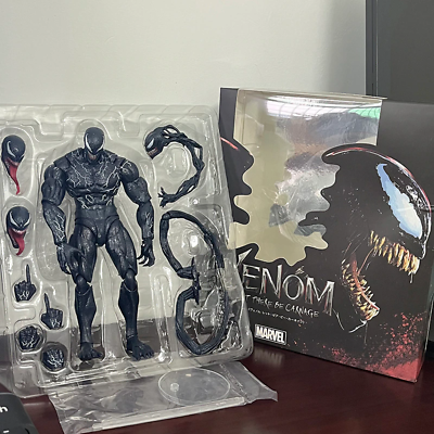 #ad New SHF Marvel Venom Let There Be Carnage 2nd Ver. Action Figure Box Toys Gifts