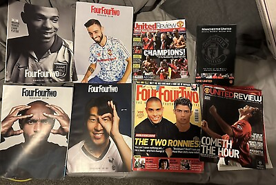#ad Football Retro Magazines Selection FourFourTwo Retro