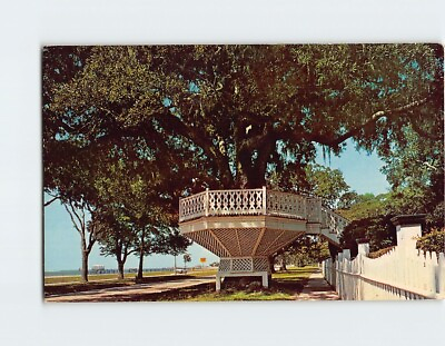 #ad Postcard Shoo Fly East Beach Boulevard Golden Gulf Coast Biloxi Mississippi USA