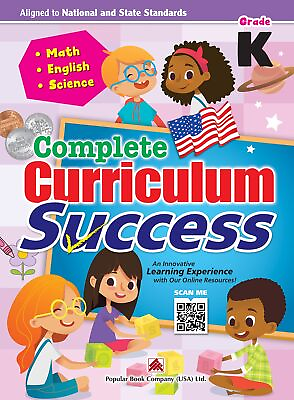 #ad Complete Curriculum Success Kindergarten Learning Workbook for