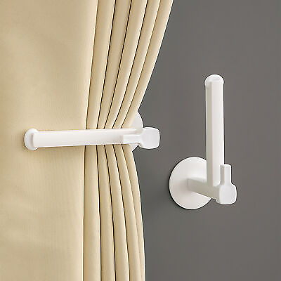 #ad 2X Curtain Holdback Wall Tie Backs Hook Hanger Holder Home Decor MND