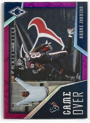 2020 Phoenix Andre Johnson Game Over Pink SP 199 No. 14 $2.99