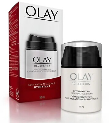 #ad Olay Regenerist Daily Regenerating Cream Deep Hydration Anti Aging Skin 1.7oz