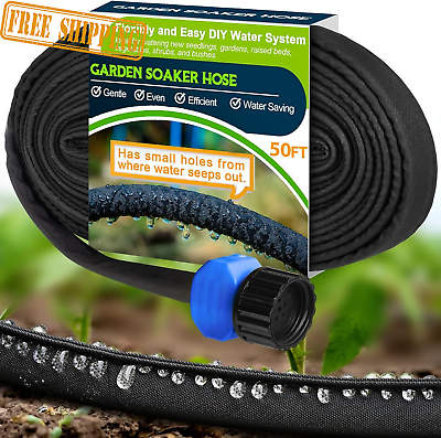 #ad Heavy Duty Drip Irrigation Hose Leakproof Double Layer Sprinkler Hoses Garden
