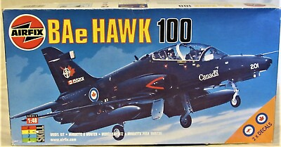 #ad Airfix #05112 BAe Hawk 100 Airplane Model Kit Open Box