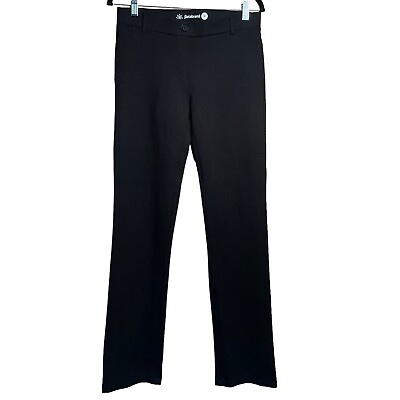 #ad BETABRAND Straight Leg: Classic Dress Pant Yoga Pant Black. STYLE: W0076 BK M