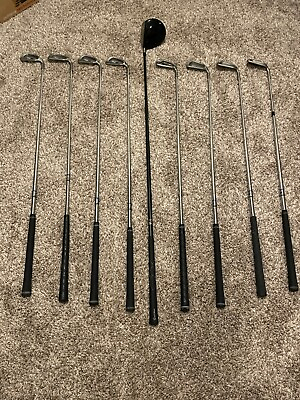 #ad PING Eye 2 Blue Dot Irons with Taylormade R580 driver 3 PW irons I 10 7 iron