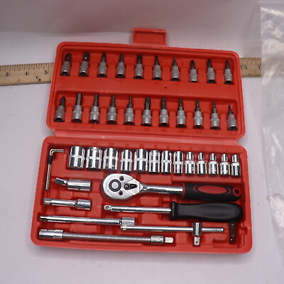 #ad New Tools Ratchet Tool Torque Wrench Set