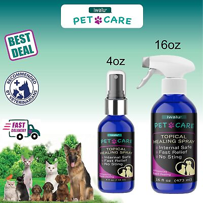 #ad DOG HEALTH SUPPLIES Best Dry Skin For Dogs Treatment Puppy Cat Pet Medicine
