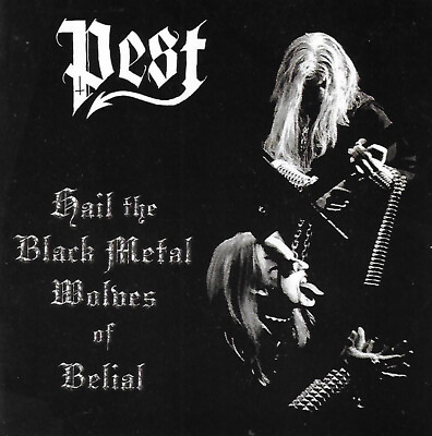 #ad PEST Hail The Black Metal Wolves Of Belial CD 2020 Satanic Warmaster Holocausto