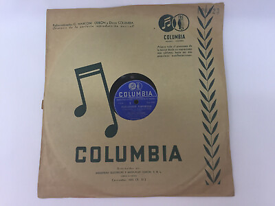 #ad Franck Variations Symphoniques Columbia 78RPM 12quot; Set Of Two Records
