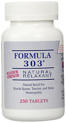 #ad Formula 303 Maximum Strength Natural Muscle Relaxant for Spasms and Cramps