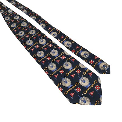 #ad Sinsabang Nautical Men Necktie Tie Designer Work Dad Gift Gear Flags Ship