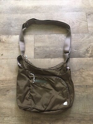 #ad Overland Equipment Crossbody Travel Bag Adjustable Strap Multiple Pockets Green