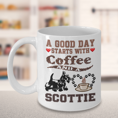 #ad Scottie DogScottish TerrierScottish Terrier DogScottiesAberdeenieCupMugs