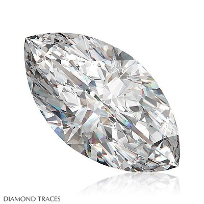 #ad 1.02ct F VS1 VG Cut Marquise Shape AGI 100% Genuine Diamond 9.84x5.09x3.41mm