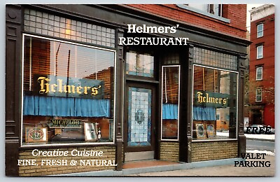 #ad Postcards Helmers#x27; Restaurant Hoboken New Jersey Unposted