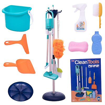 #ad New Pretend Play Kids Cleaning Set Cleaning Set for Toddlers 3 Years