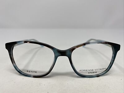 #ad Adrienne Vittadini AV614S Ocean Multi 47 16 130 Blue Eyeglasses Frame PO50