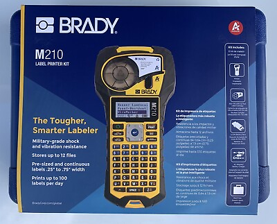 #ad Brady M210 KIT M210 Handheld Label Maker with Accessory Kit ✅
