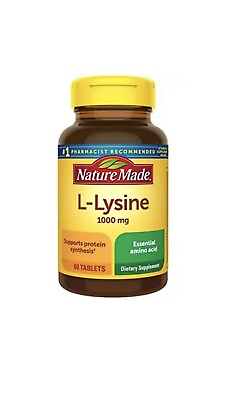 #ad Nature Made L Lysine 1000 mg Dietary Supplement 60.0 Servings Pack of 1