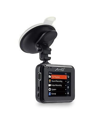 #ad Car Dash Camera Mio MiVue C320 1920 x 1080P 30Fps 2.0in Display w Micro SD 16GB