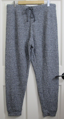 #ad NWT Secret Treasures Sleepwear Black Lounge Pants Womens Size L 35x29 122 27597