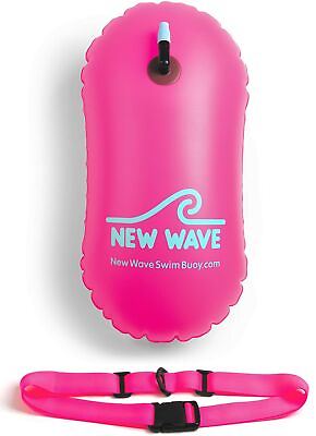 New Wave Swim Bubble for Open Water Swimmers and Triathletes Pink $29.95