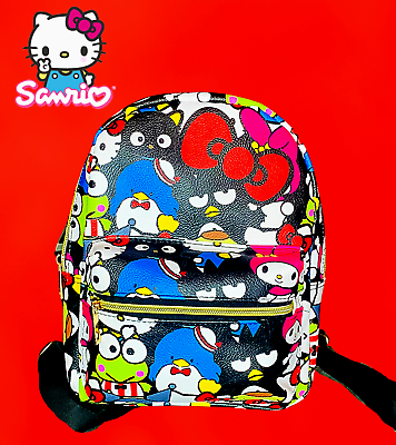 #ad Sanrio Hello Kitty amp; Friends Mini Backpack Leather Character Bookbag Girls Women