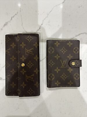 #ad Louis Vuitton authentic used Wallet And Agenda