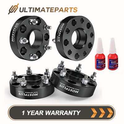 #ad 4Pcs 1.5quot; Hubcentric Wheel Spacers 5 x 5quot; FOR Jeep Wrangler JK Grand Cherokee