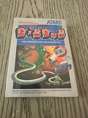 #ad Dig Dug Brand New Atari 5200 NTSC America read note.