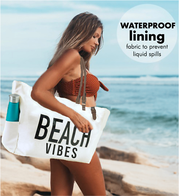 #ad KEHO Waterproof Beach Bag Large and Waterproof
