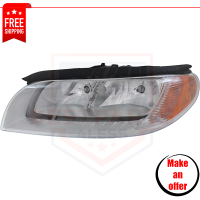 #ad New Headlight halogen clear lens left side for 2012 2013 Volvo S80 XC70