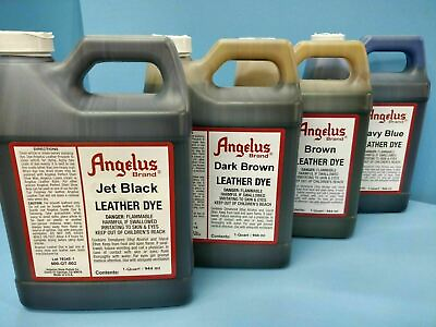 Angelus Quart Leather Dye for Shoes Boots Belts Coats Furniture Crafts $32.00
