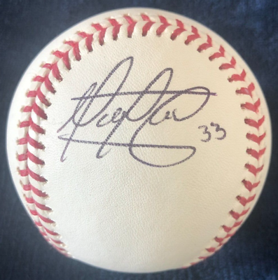 #ad 2019 Martin Perez amp; Mike Morin Minnesota Twins Autographed OMLB Baseball