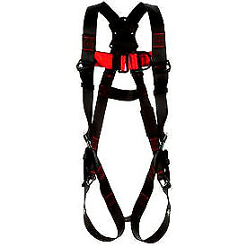#ad 3M Protecta1161521 Vest Style Climbing Harness Back amp; Front D Rings M L D B