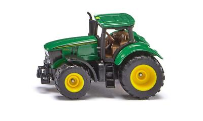 #ad siku 1064 John Deer 6215R Tractor Metal Plastic Green Incl. trailer hitch W