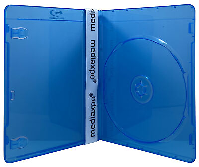 #ad PREMIUM SLIM Blu Ray Single Cases 7MM Lot