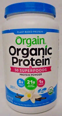 #ad Orgain Organic ProteinSuperfoods Protein Powder 2.02 lbs Vanilla Bean 7 27 2025