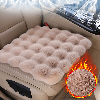 #ad Winter Seat Cushion Seat Protector Pad Covers Plush Wool Warm Seating Cushion