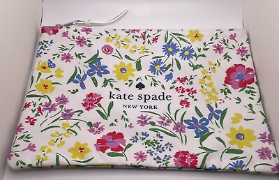 #ad New Floral Kate Spade New York Women#x27;s Cosmetic Pouch Zip Top Clutch